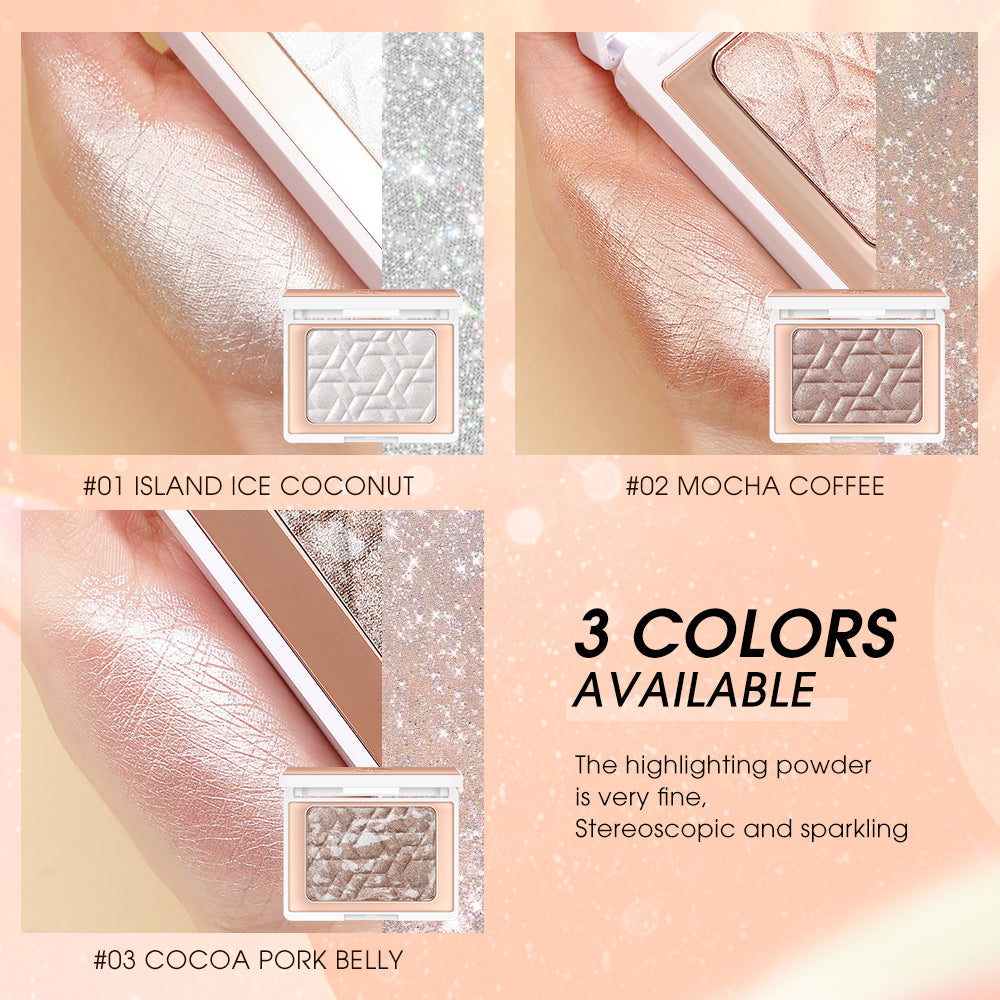 Star Shattered Glitter Highlighter Face Makeup Blush-9556fdad5d8011ba16bc89554d2b2cdd