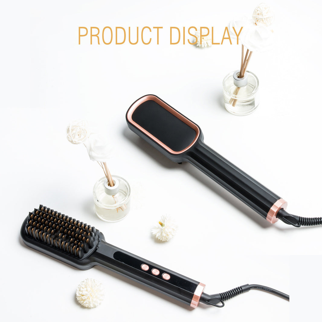 Heating Electric Curling Iron Hair Straightener Multifunctional Curling Iron-a3302dcb567378fdca494d4c01fb44cc