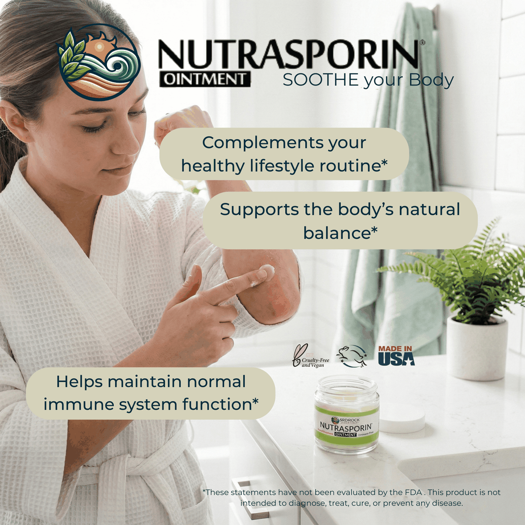 Nutrasporin® - 3oz JAR - All Natural First Aid Ointment 100ppm Silver Gel (Water Resistant)-Nutrasporin® - 3oz JAR - All Natural First Aid Ointment 100ppm Silver Gel (Water Resistant)