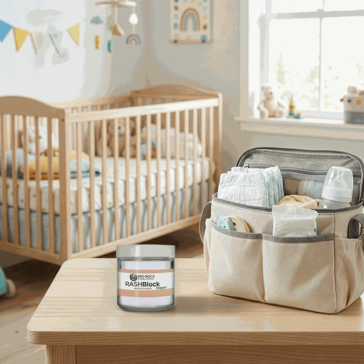 RASHBlock® Diaper - 75ppm Silver Gel Water Resistant 3oz-RASHBlock® Diaper - 75ppm Silver Gel Water Resistant 3oz