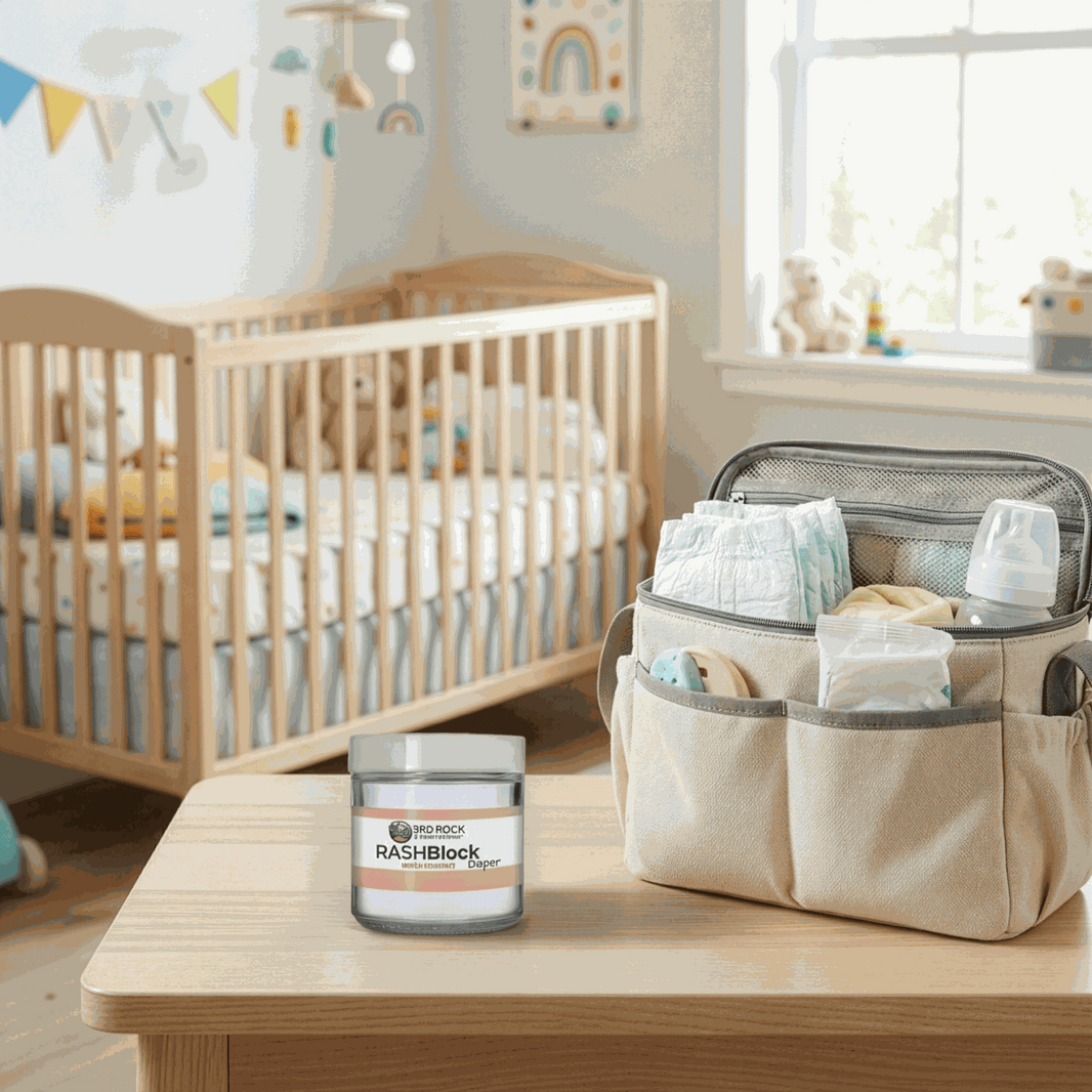 RASHBlock® Diaper - 75ppm Silver Gel Water Resistant 3oz-RASHBlock® Diaper - 75ppm Silver Gel Water Resistant 3oz
