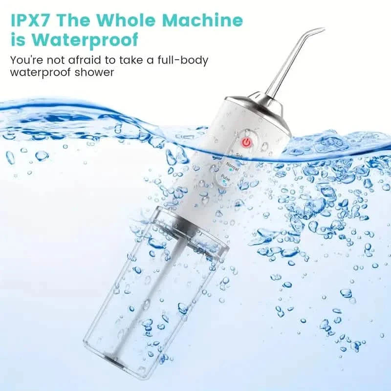4-in-1 Cordless Water Flossers Oral Irrigator With DIY Mode 4 Jet Tips-4-in-1 Cordless Water Flossers Oral Irrigator With DIY Mode 4 Jet Tips
