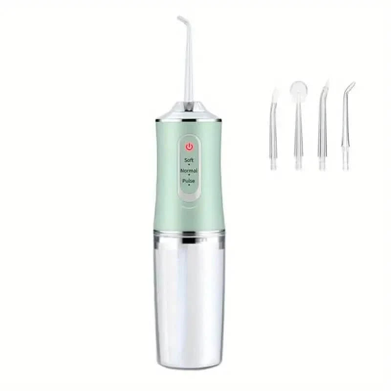 4-in-1 Cordless Water Flossers Oral Irrigator With DIY Mode 4 Jet Tips-4-in-1 Cordless Water Flossers Oral Irrigator With DIY Mode 4 Jet Tips
