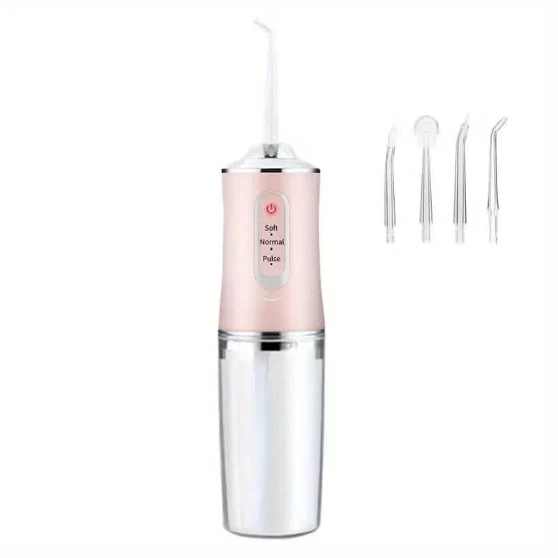 4-in-1 Cordless Water Flossers Oral Irrigator With DIY Mode 4 Jet Tips-4-in-1 Cordless Water Flossers Oral Irrigator With DIY Mode 4 Jet Tips