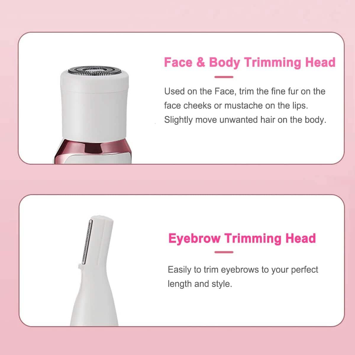 4-in-1 Electric Razor for Women-4-in-1 Electric Razor for Women