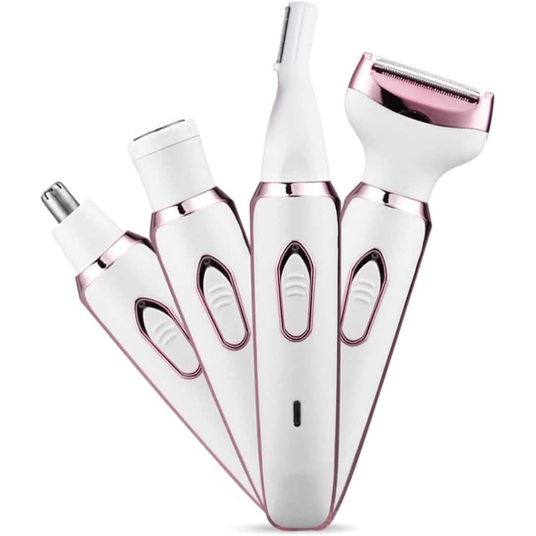 4-in-1 Electric Razor for Women-4-in-1 Electric Razor for Women