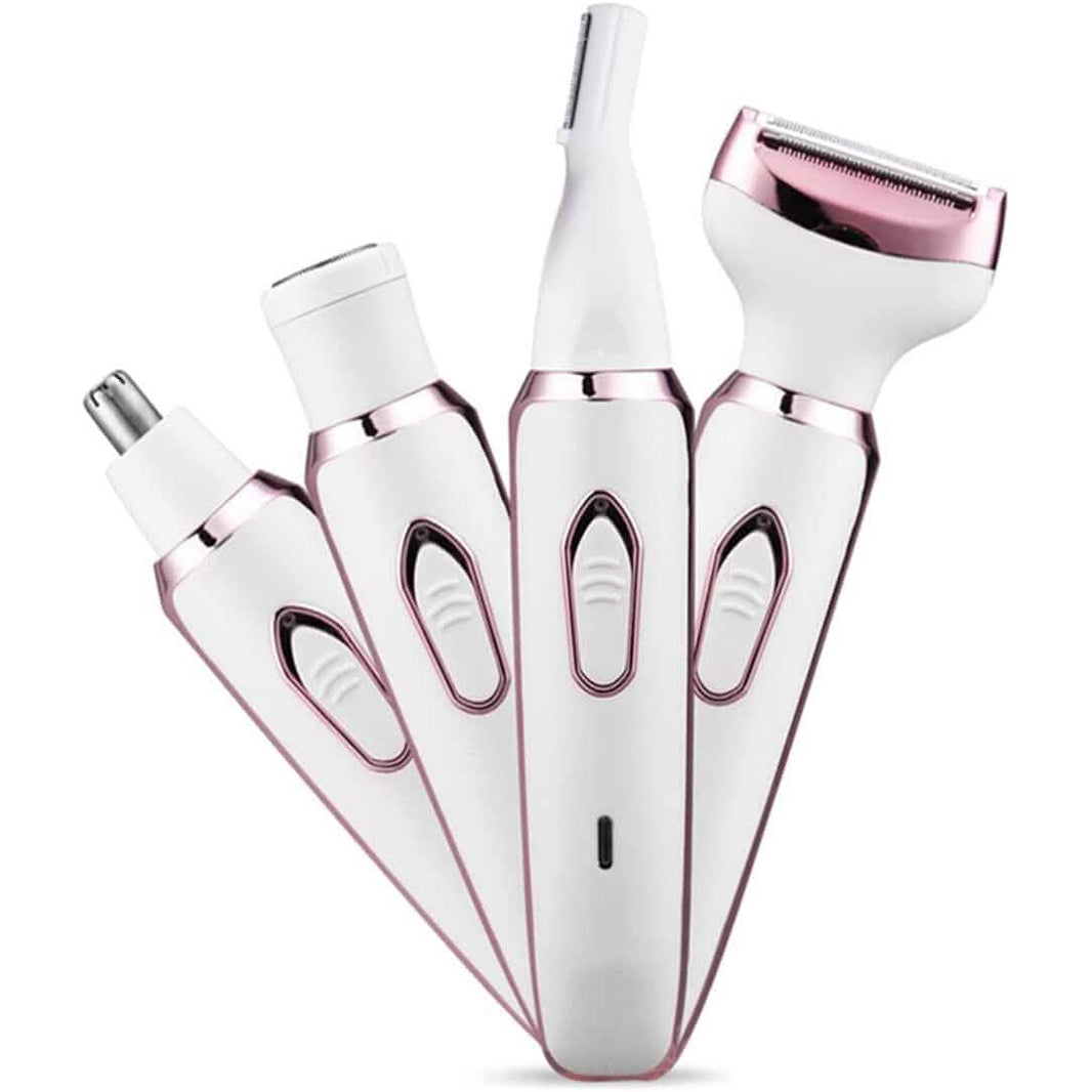 4-in-1 Electric Razor for Women-4-in-1 Electric Razor for Women