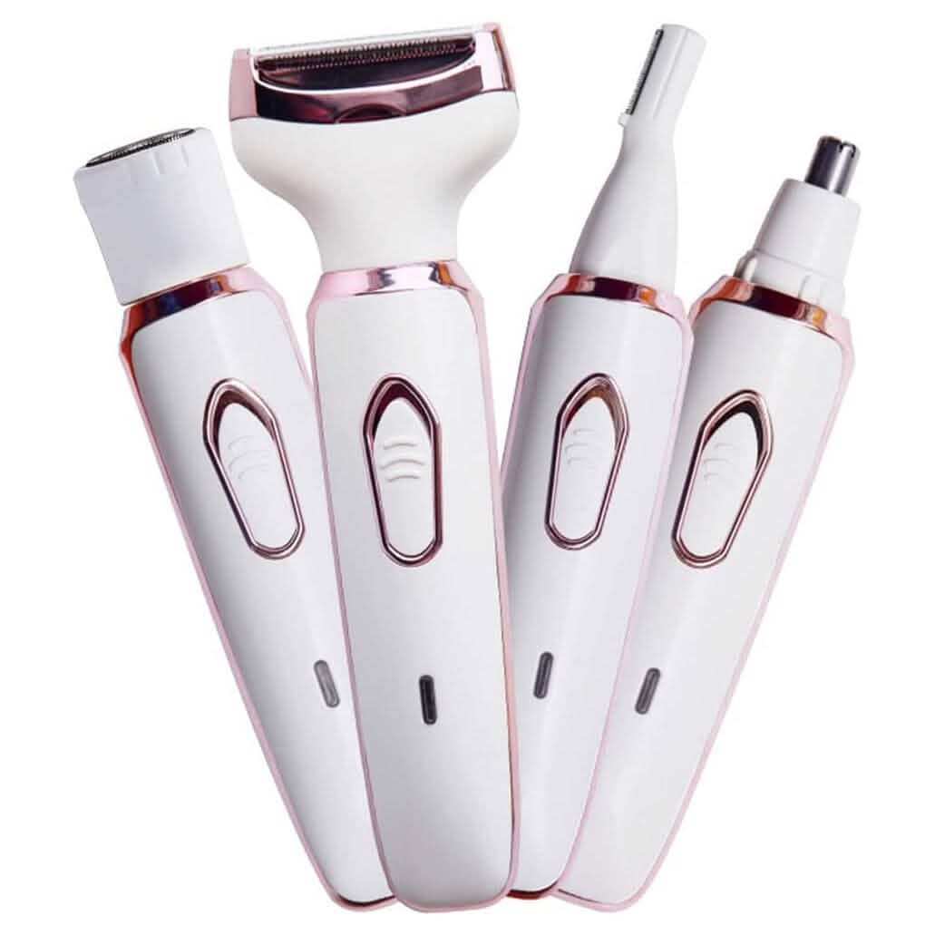 4-in-1 Electric Razor for Women-4-in-1 Electric Razor for Women