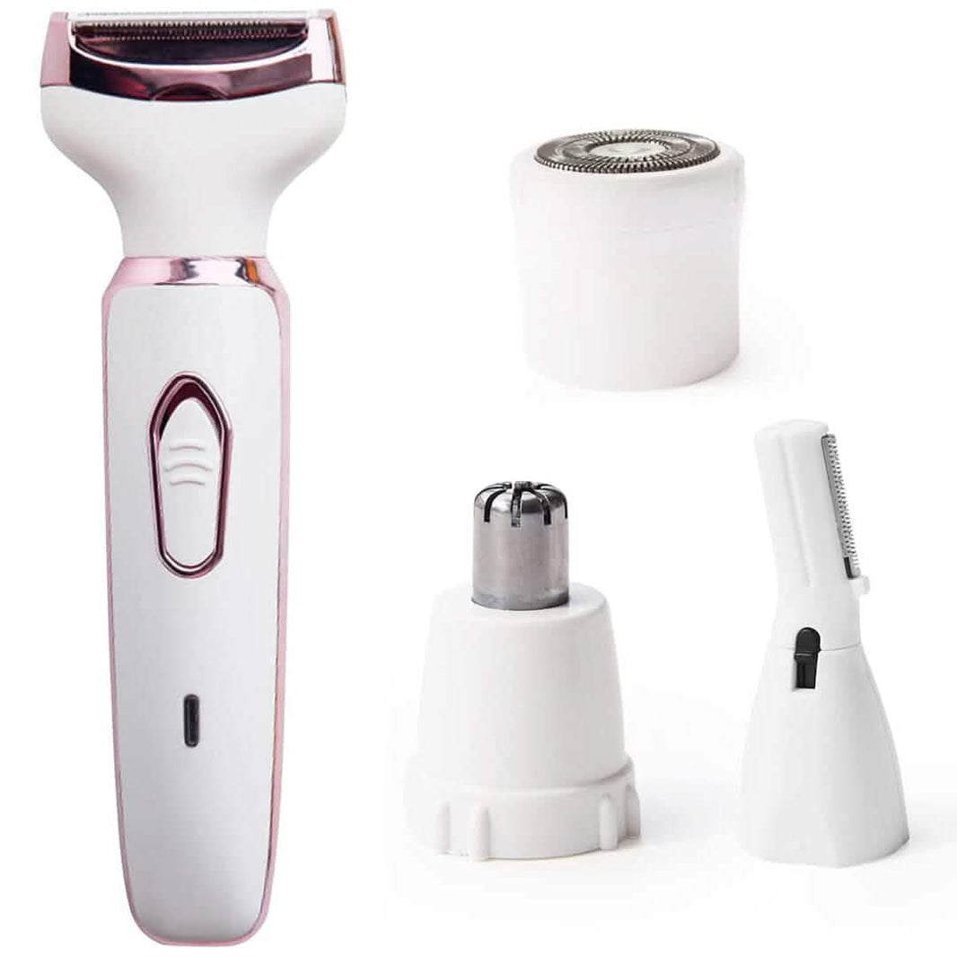 4-in-1 Electric Razor for Women-4-in-1 Electric Razor for Women