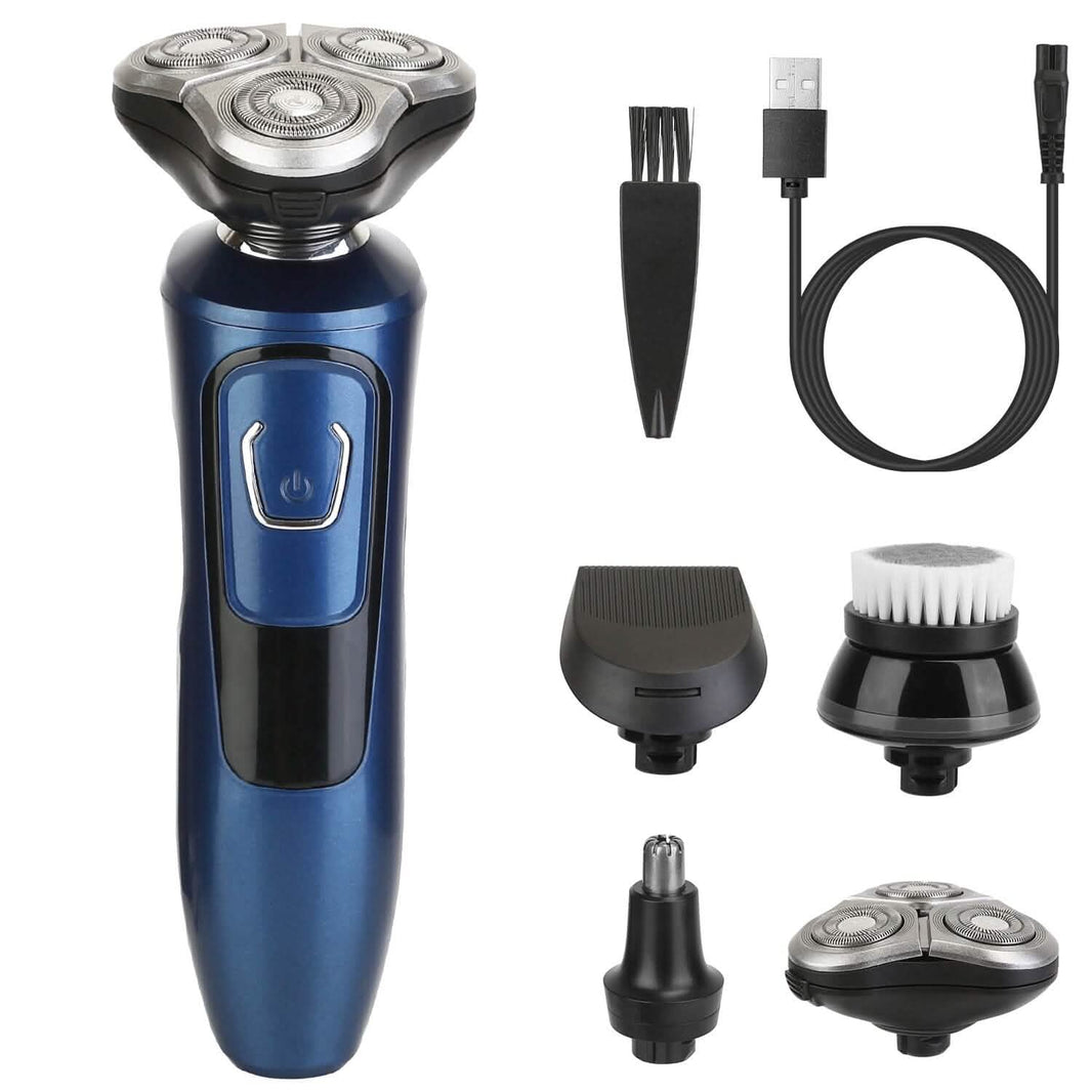 4-In-1 Electric Razor Shaver Rechargeable Cordless-4-In-1 Electric Razor Shaver Rechargeable Cordless