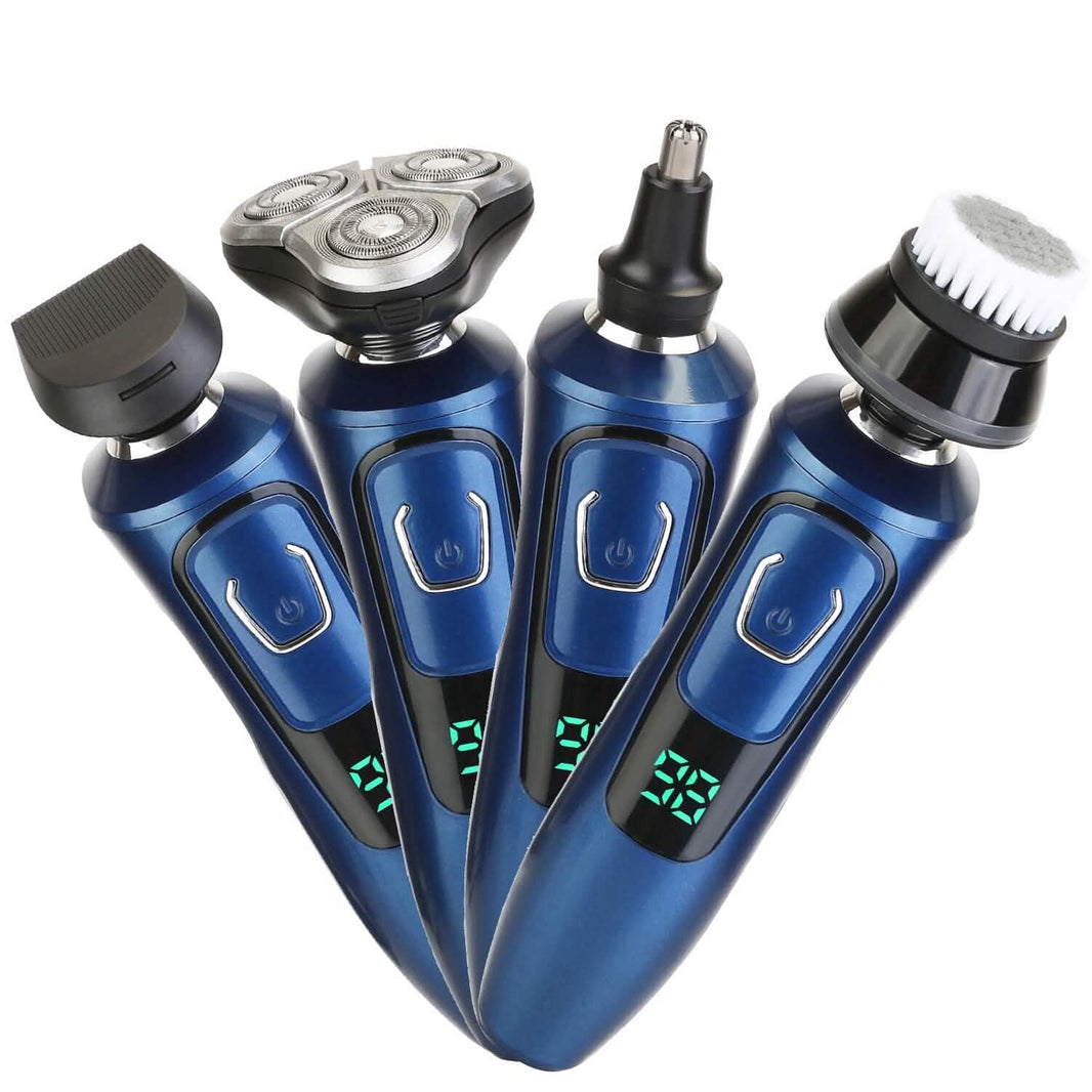 4-In-1 Electric Razor Shaver Rechargeable Cordless-4-In-1 Electric Razor Shaver Rechargeable Cordless