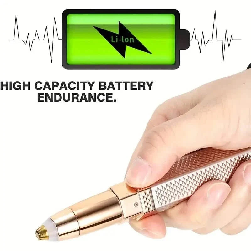 4-in-1 Facial Electric Shaver for Women-4-in-1 Facial Electric Shaver for Women
