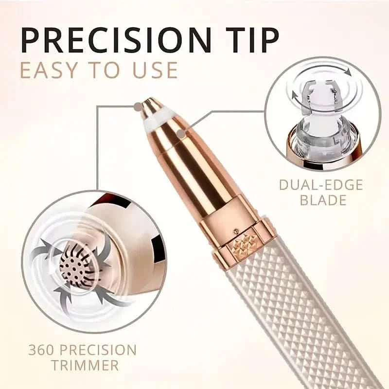 4-in-1 Facial Electric Shaver for Women-4-in-1 Facial Electric Shaver for Women