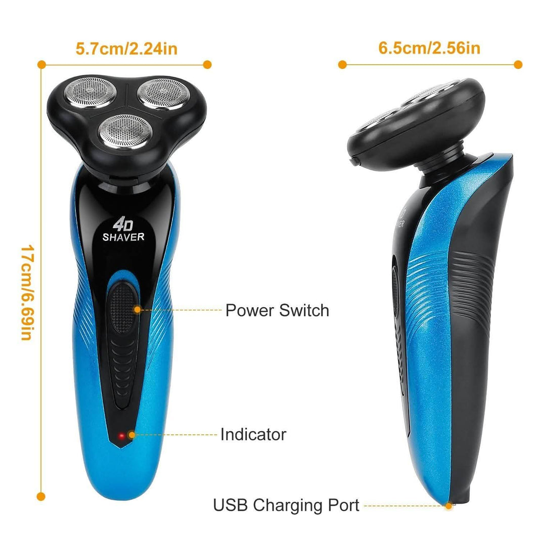 4-in-1 IPX7 Waterproof Beard Trimmer Cordless Razor for Men-4-in-1 IPX7 Waterproof Beard Trimmer Cordless Razor for Men
