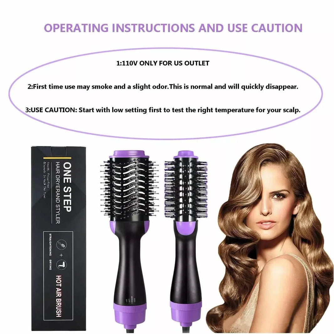 4-in-1 Negative Ion Hot Hair Dryer Brush, ASOGO One Step Hair Dryer & Volumizer-4-in-1 Negative Ion Hot Hair Dryer Brush, ASOGO One Step Hair Dryer & Volumizer
