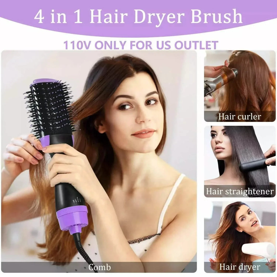 4-in-1 Negative Ion Hot Hair Dryer Brush, ASOGO One Step Hair Dryer & Volumizer-4-in-1 Negative Ion Hot Hair Dryer Brush, ASOGO One Step Hair Dryer & Volumizer