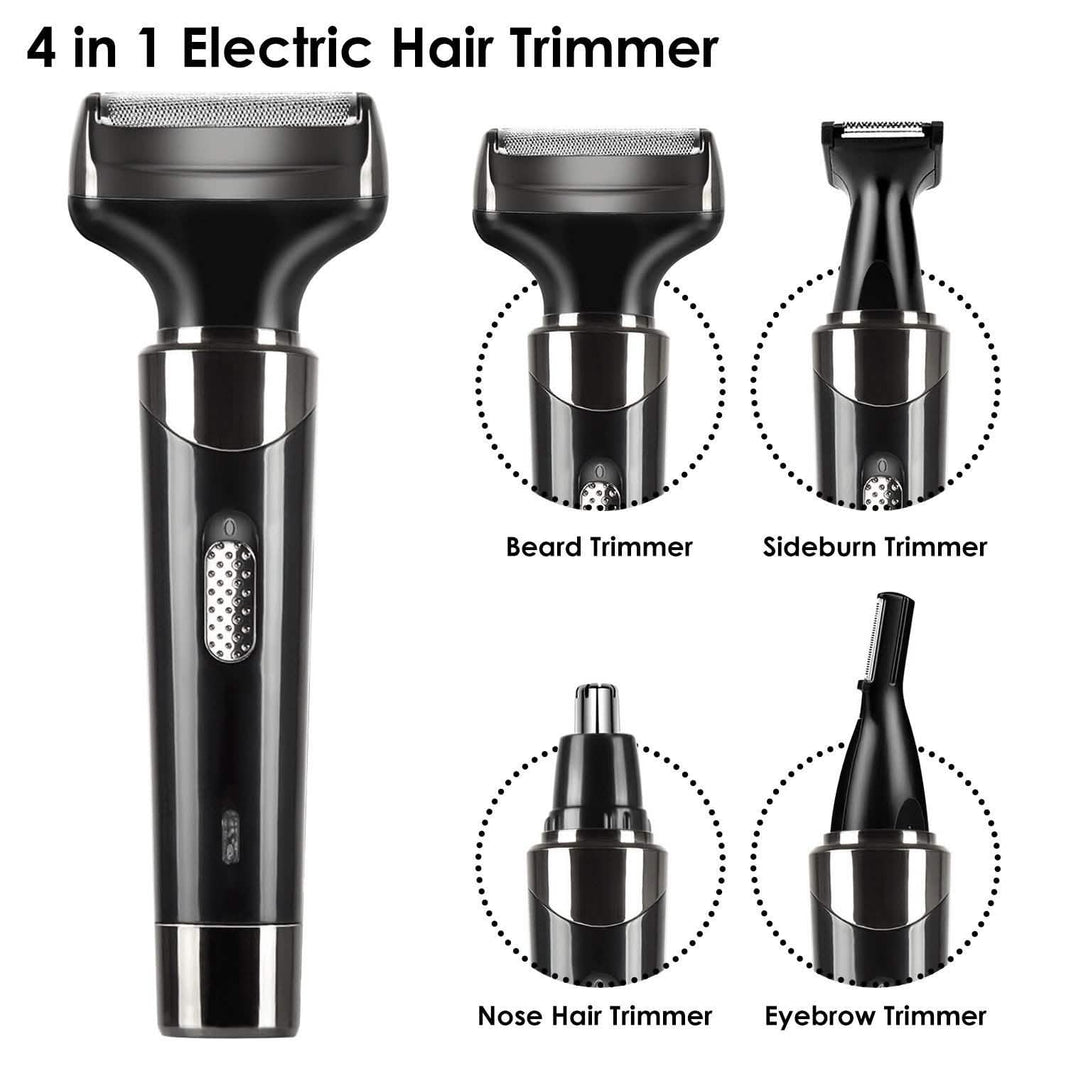 4-in-1 Rechargeable Hair Trimmer-4-in-1 Rechargeable Hair Trimmer
