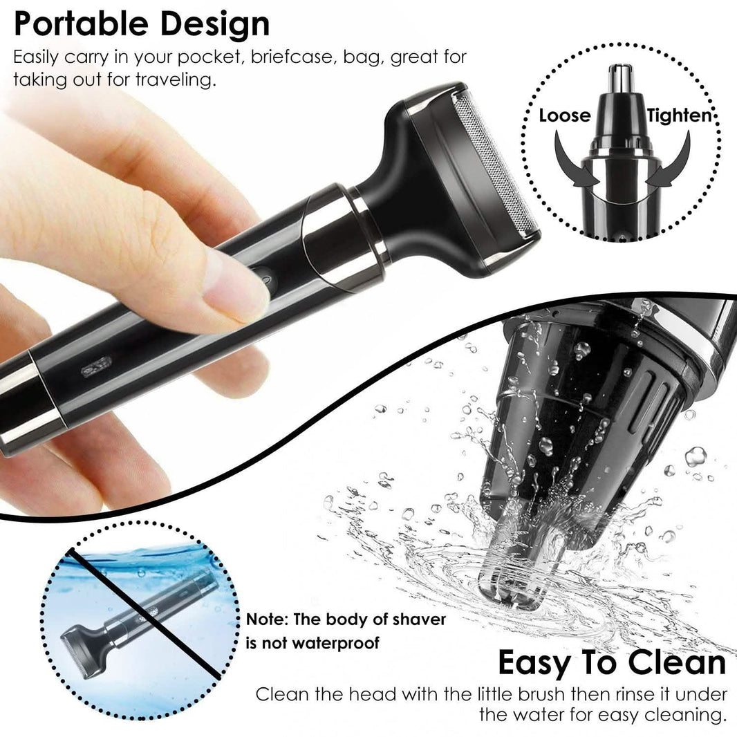 4-in-1 Rechargeable Hair Trimmer-4-in-1 Rechargeable Hair Trimmer