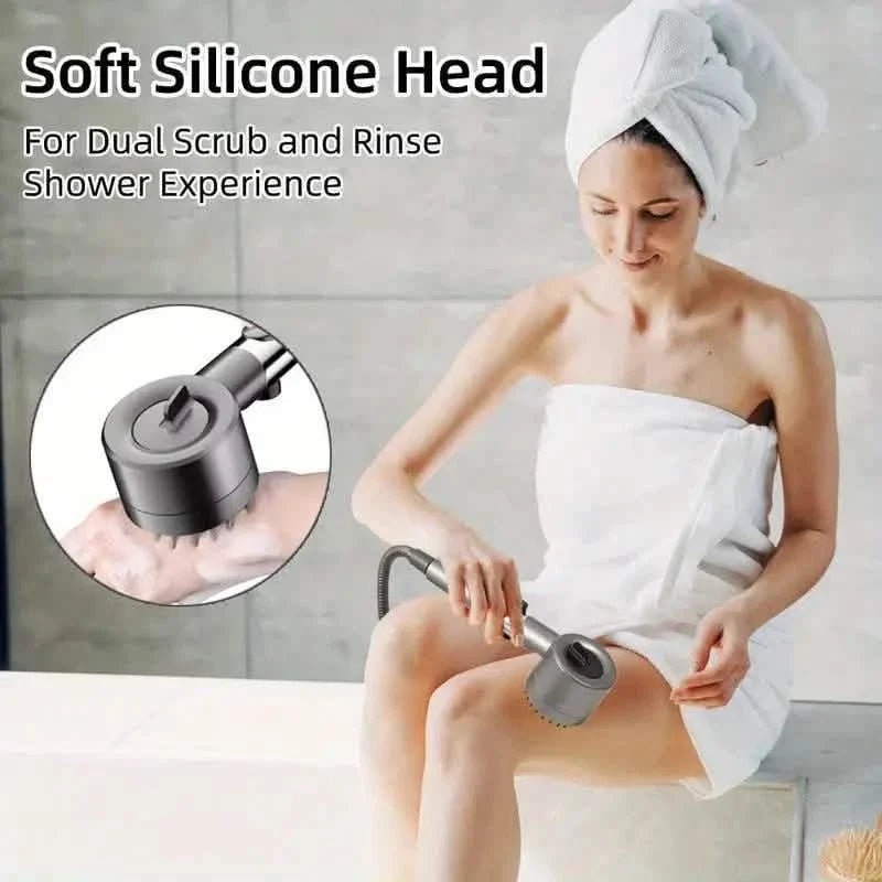 4-in-1 Removable Shower Head With 5 Filters and 3 Settings-4-in-1 Removable Shower Head With 5 Filters and 3 Settings