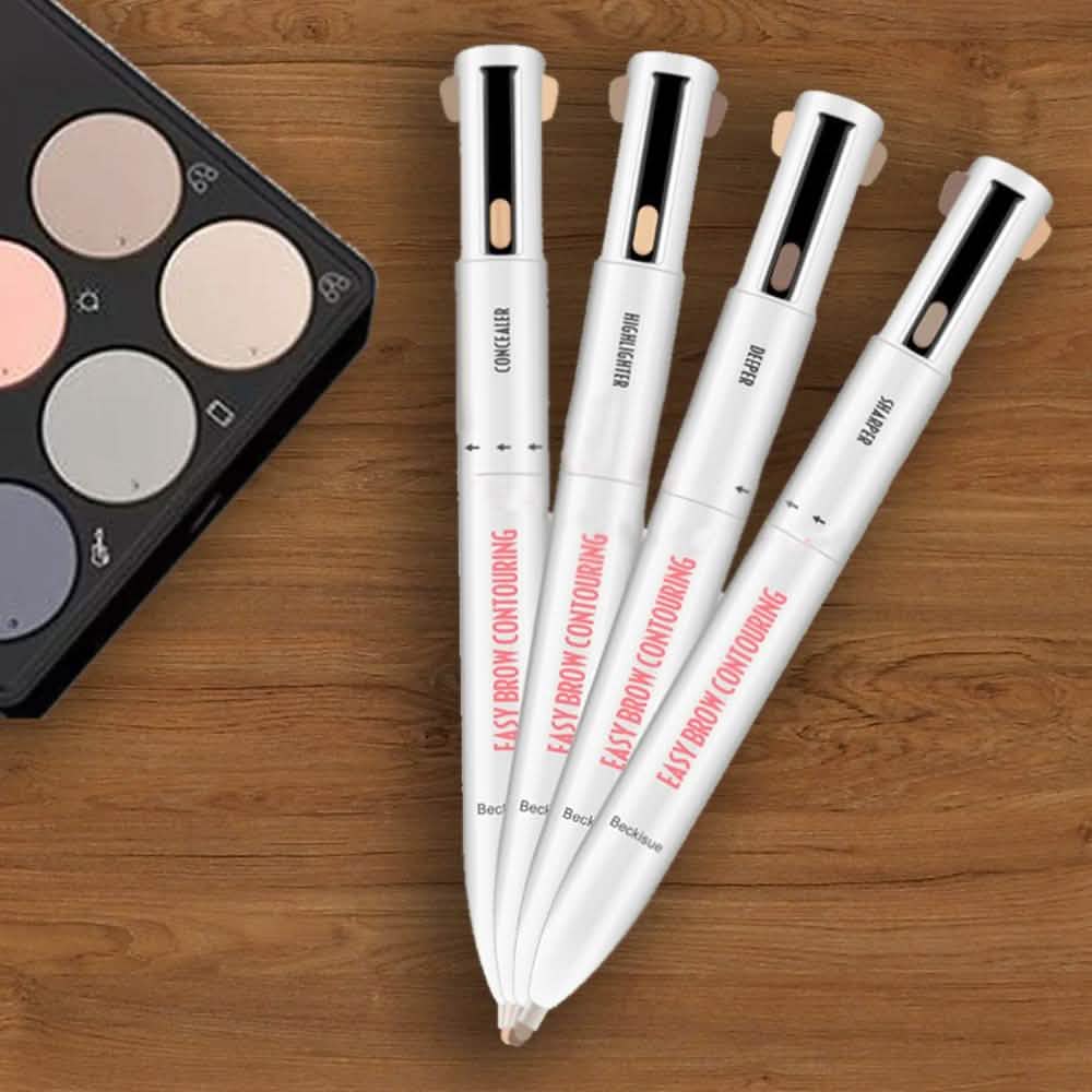 4-in-1 Waterproof Pro Rotating Eyebrow Contouring Pencil-4-in-1 Waterproof Pro Rotating Eyebrow Contouring Pencil