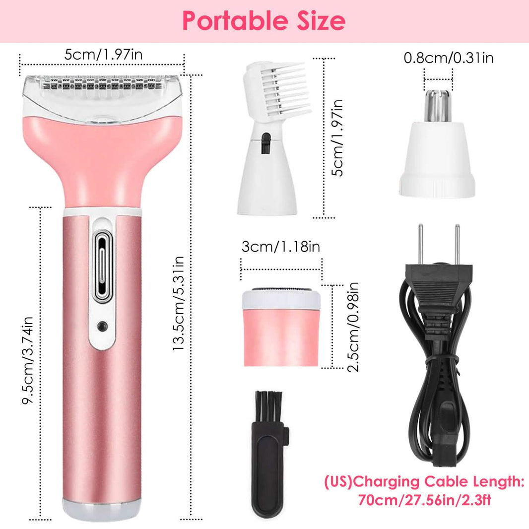 4-in-1 Women Electric Shaver-4-in-1 Women Electric Shaver