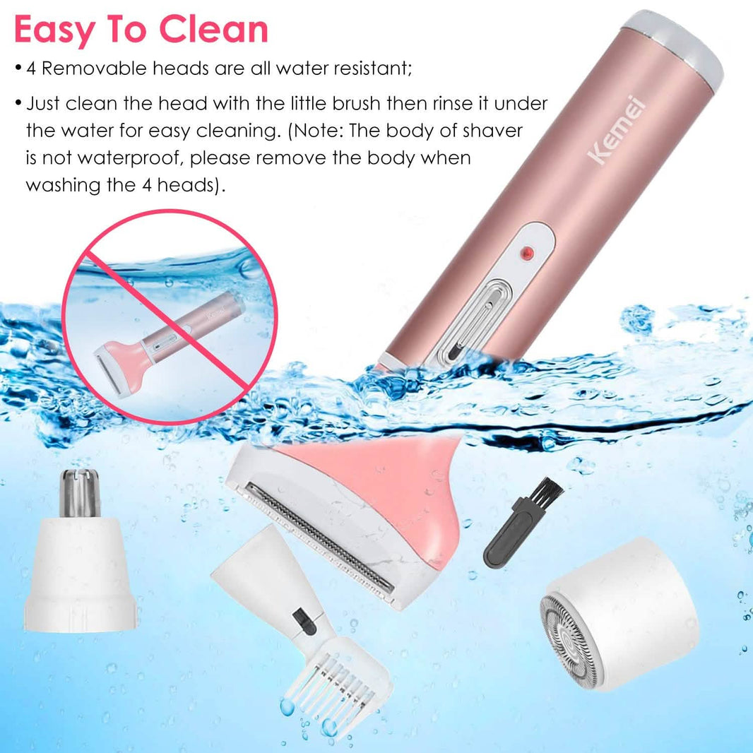4-in-1 Women Electric Shaver-4-in-1 Women Electric Shaver