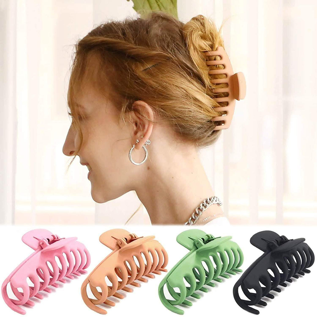 4-Pack: Big Hair Claw Clips-4-Pack: Big Hair Claw Clips