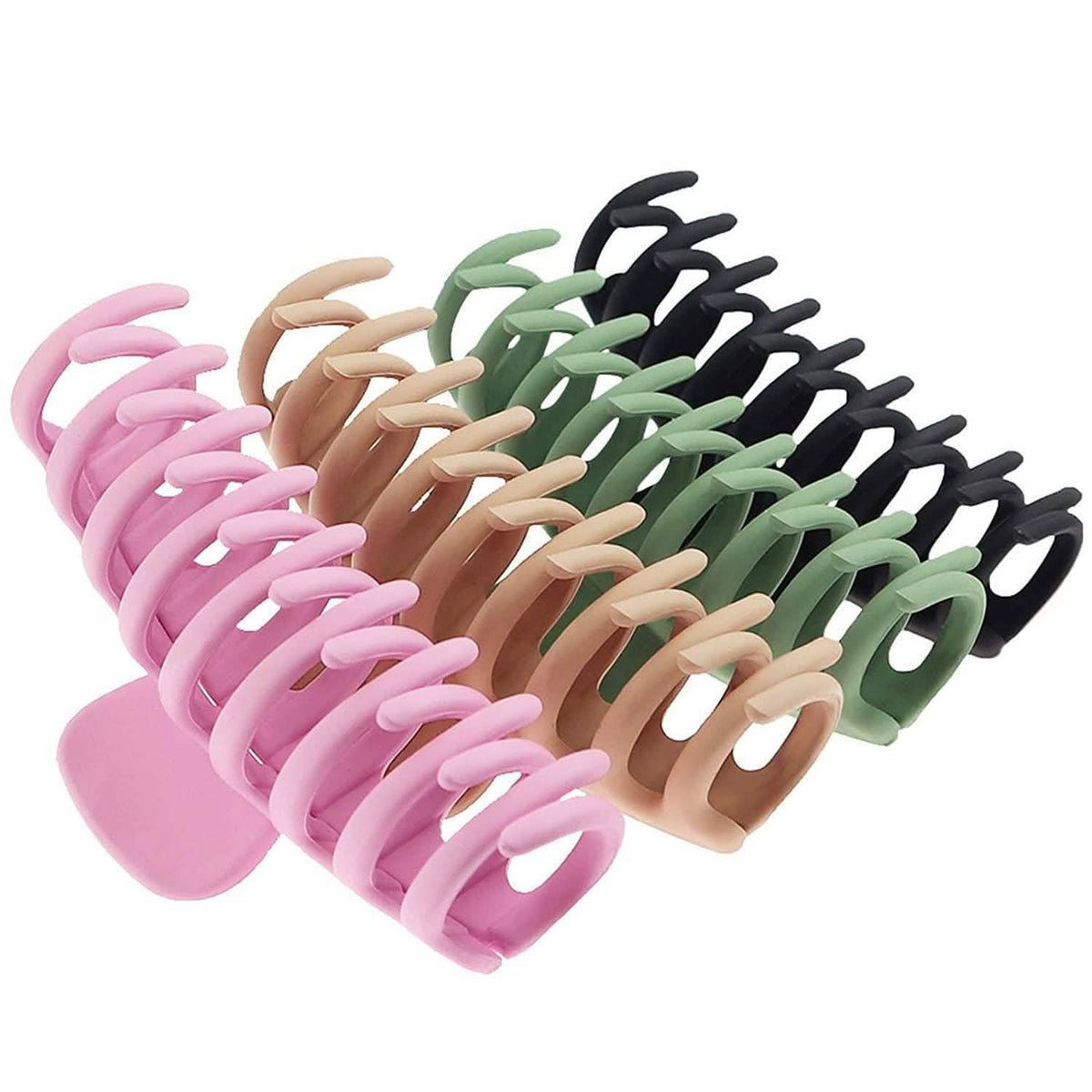 4-Pack: Big Hair Claw Clips-4-Pack: Big Hair Claw Clips