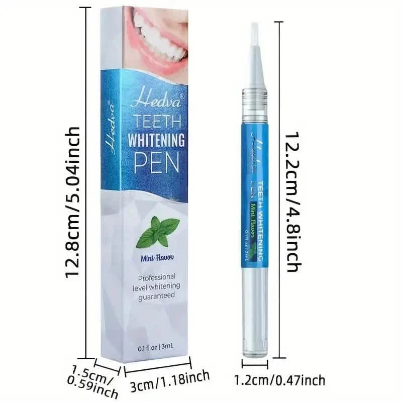 4-Pack: Bright White Mint Flavor 3Ml/0.1Fl Oz Teeth Whitening Gel Pen-4-Pack: Bright White Mint Flavor 3Ml/0.1Fl Oz Teeth Whitening Gel Pen