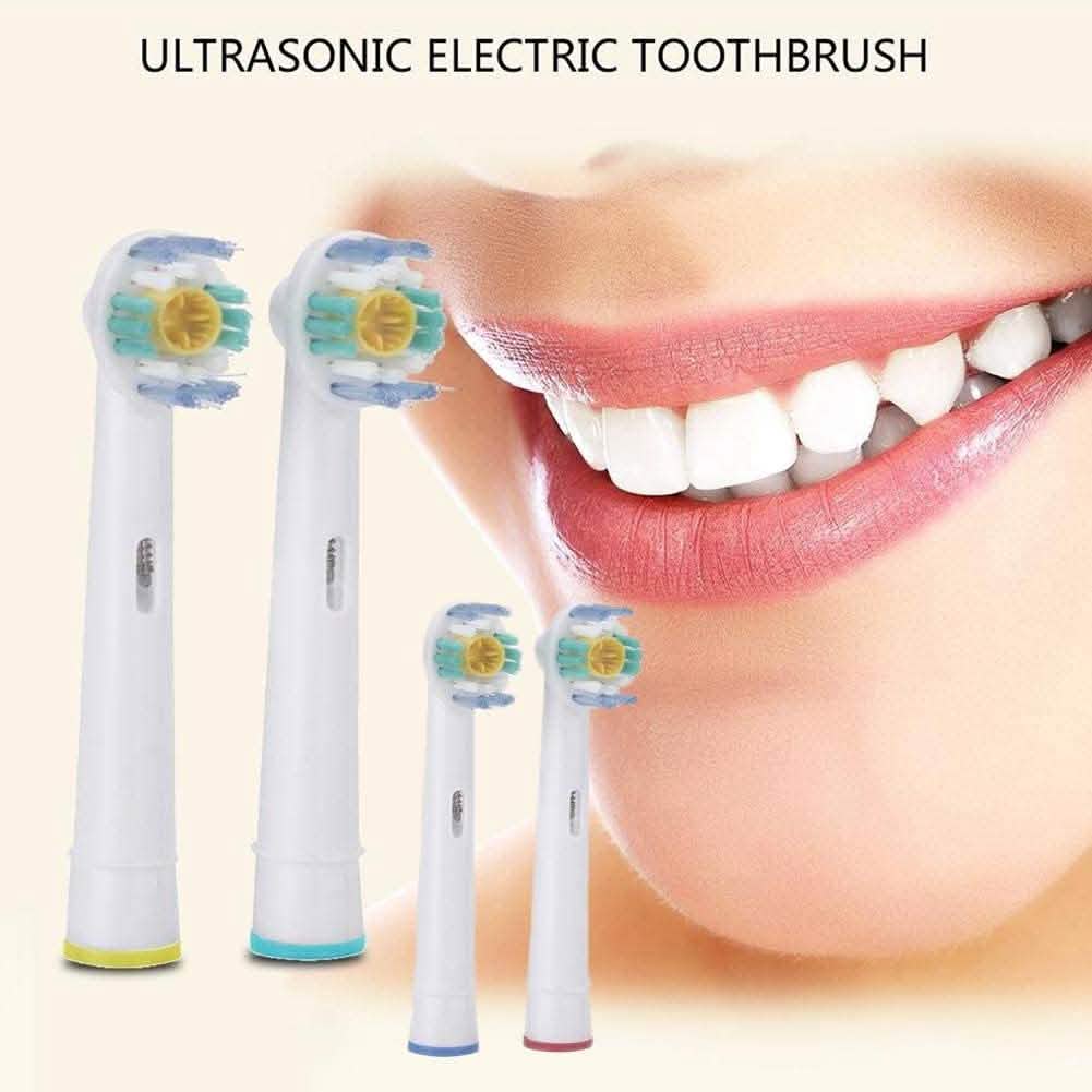 4-Pack: EB18A Replacement Electric Toothbrush Head-4-Pack: EB18A Replacement Electric Toothbrush Head