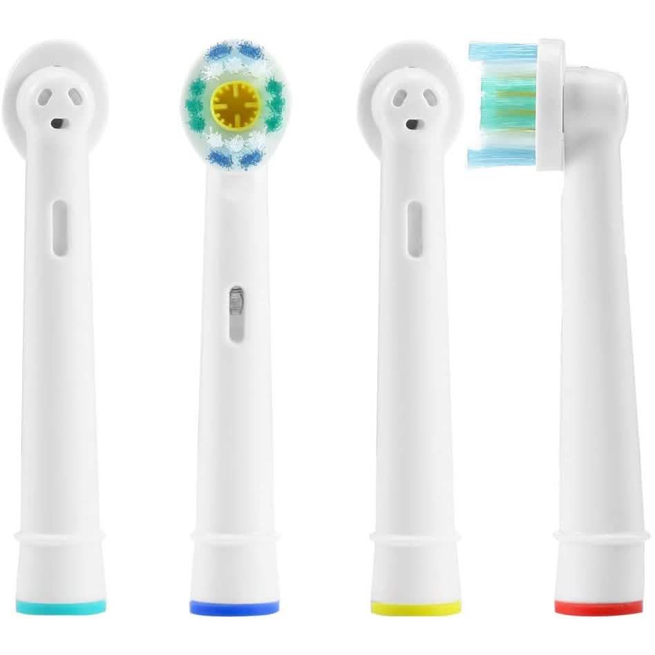 4-Pack: EB18A Replacement Electric Toothbrush Head-4-Pack: EB18A Replacement Electric Toothbrush Head