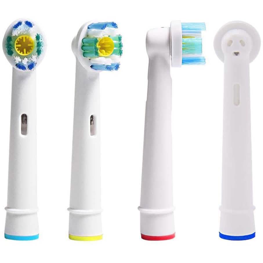 4-Pack: EB18A Replacement Electric Toothbrush Head-4-Pack: EB18A Replacement Electric Toothbrush Head