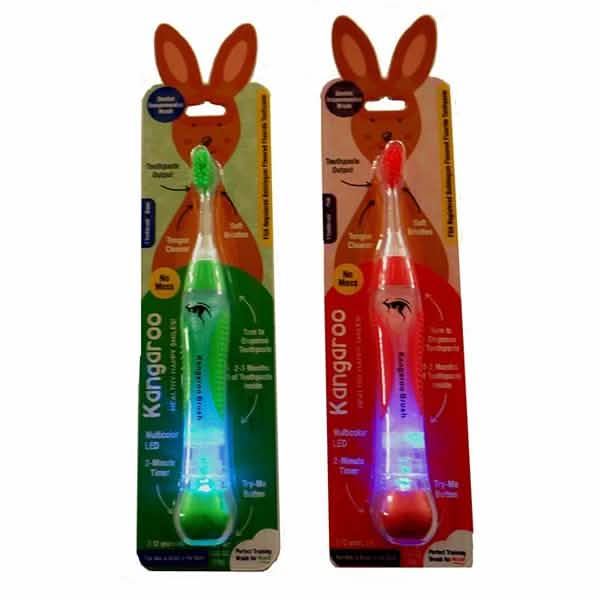 4-Pack: Kangaroo Kids Pre-Filled Toothbrush-4-Pack: Kangaroo Kids Pre-Filled Toothbrush