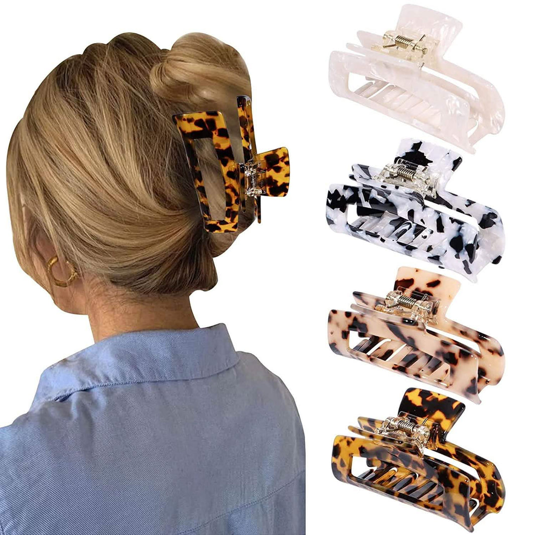 4-Pack: MagicSky Hair Claw Clips-4-Pack: MagicSky Hair Claw Clips