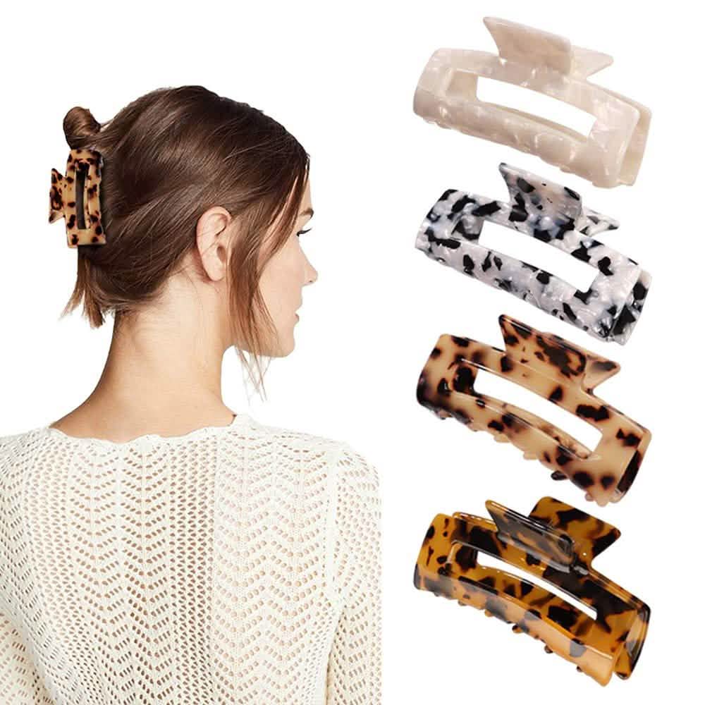 4-Pack: MagicSky Hair Claw Clips-4-Pack: MagicSky Hair Claw Clips