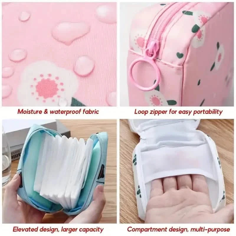 4-Pack: Multi-Functional Travel Storage Bag for Toiletries-4-Pack: Multi-Functional Travel Storage Bag for Toiletries
