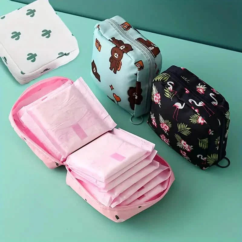 4-Pack: Multi-Functional Travel Storage Bag for Toiletries-4-Pack: Multi-Functional Travel Storage Bag for Toiletries
