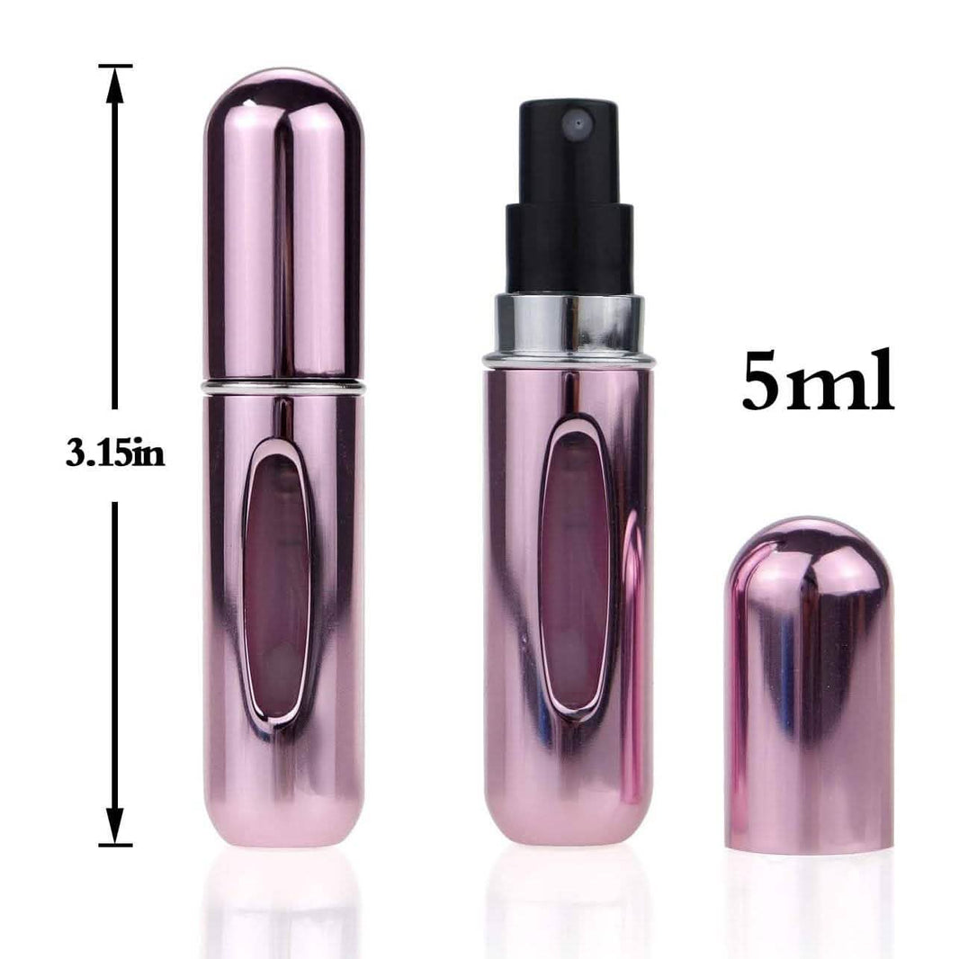 12-Pack: Portable Mini Refillable Perfume Atomizer Bottle-12-Pack: Portable Mini Refillable Perfume Atomizer Bottle