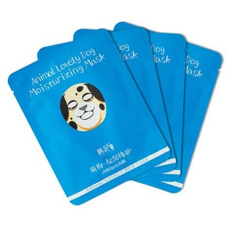4-Pack: Secret Skin Animal Face Sheet Masks-4-Pack: Secret Skin Animal Face Sheet Masks
