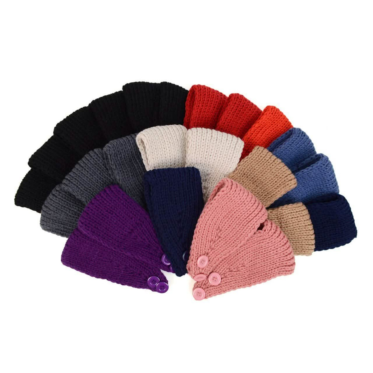 4-Pack: Soft Stretchy And Comfortable Headbands-4-Pack: Soft Stretchy And Comfortable Headbands