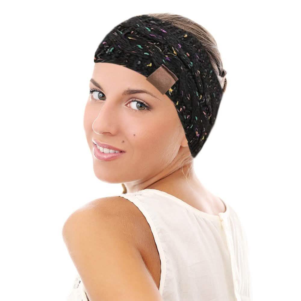 4-Pack: Women Confetti Winter Headband Wrap And Ear Warmer-4-Pack: Women Confetti Winter Headband Wrap And Ear Warmer