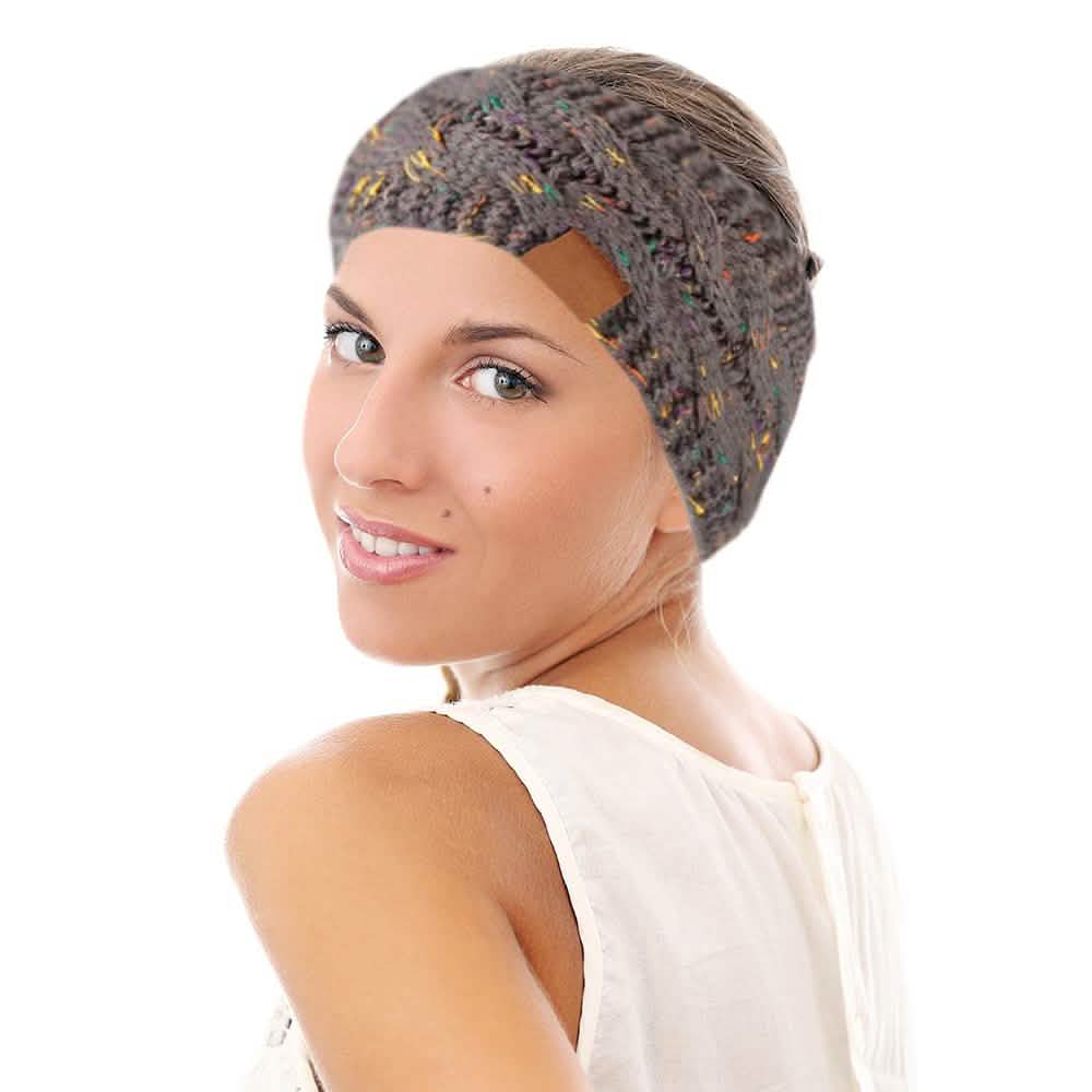 4-Pack: Women Confetti Winter Headband Wrap And Ear Warmer-4-Pack: Women Confetti Winter Headband Wrap And Ear Warmer