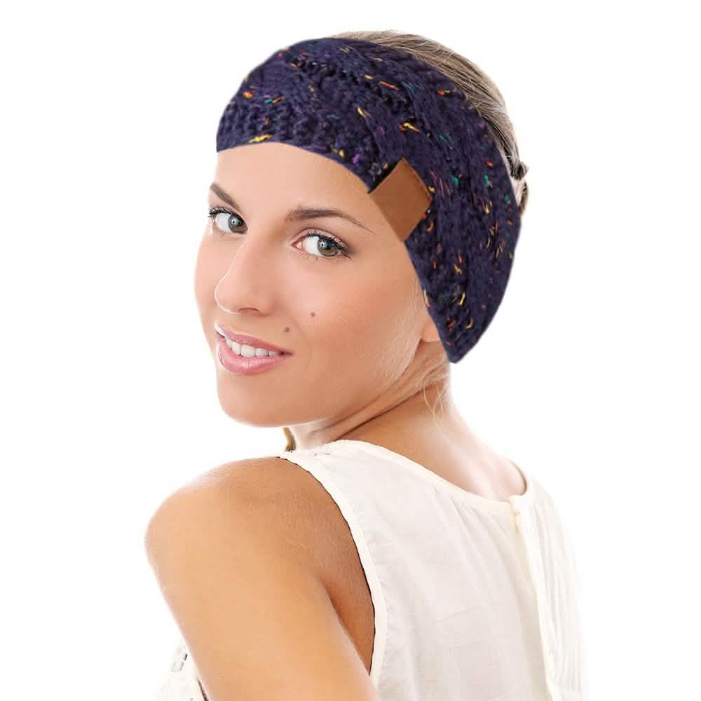 4-Pack: Women Confetti Winter Headband Wrap And Ear Warmer-4-Pack: Women Confetti Winter Headband Wrap And Ear Warmer