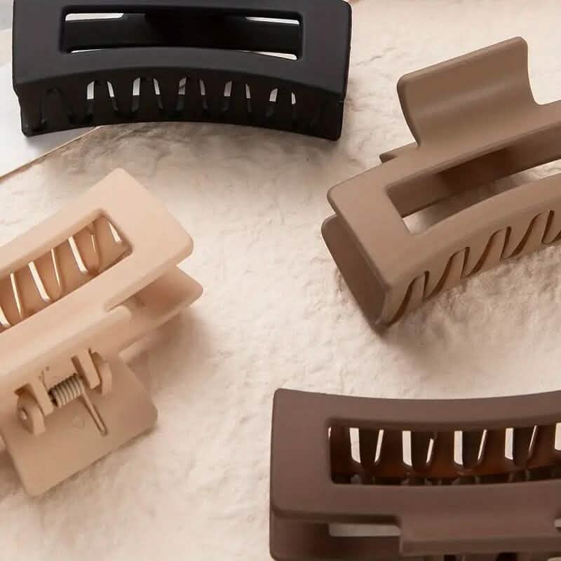 4-Piece: Solid Color Hairpin Clip-4-Piece: Solid Color Hairpin Clip