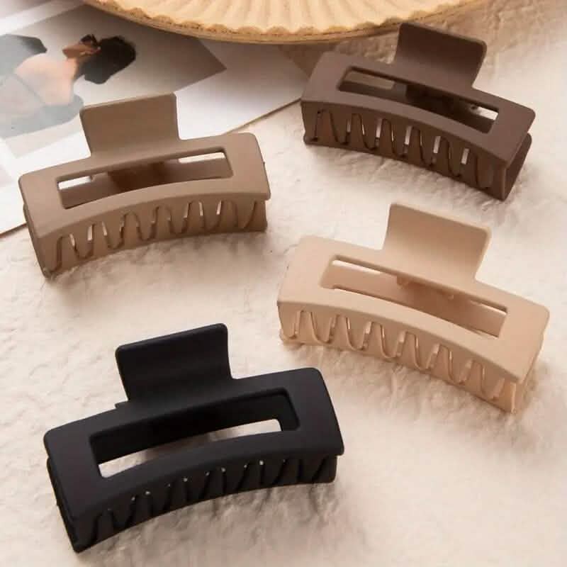 4-Piece: Solid Color Hairpin Clip-4-Piece: Solid Color Hairpin Clip