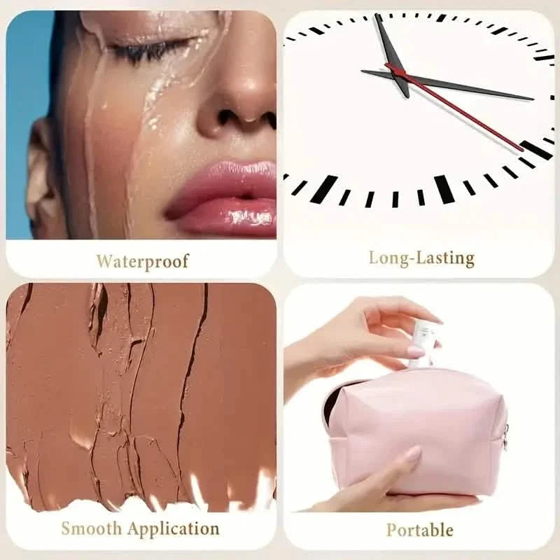 4-Pieces: Ultimate Cream Contour Kit - Seamless Blending Sticks with Highlighter, Blush & Bronzer-4-Pieces: Ultimate Cream Contour Kit - Seamless Blending Sticks with Highlighter, Blush & Bronzer