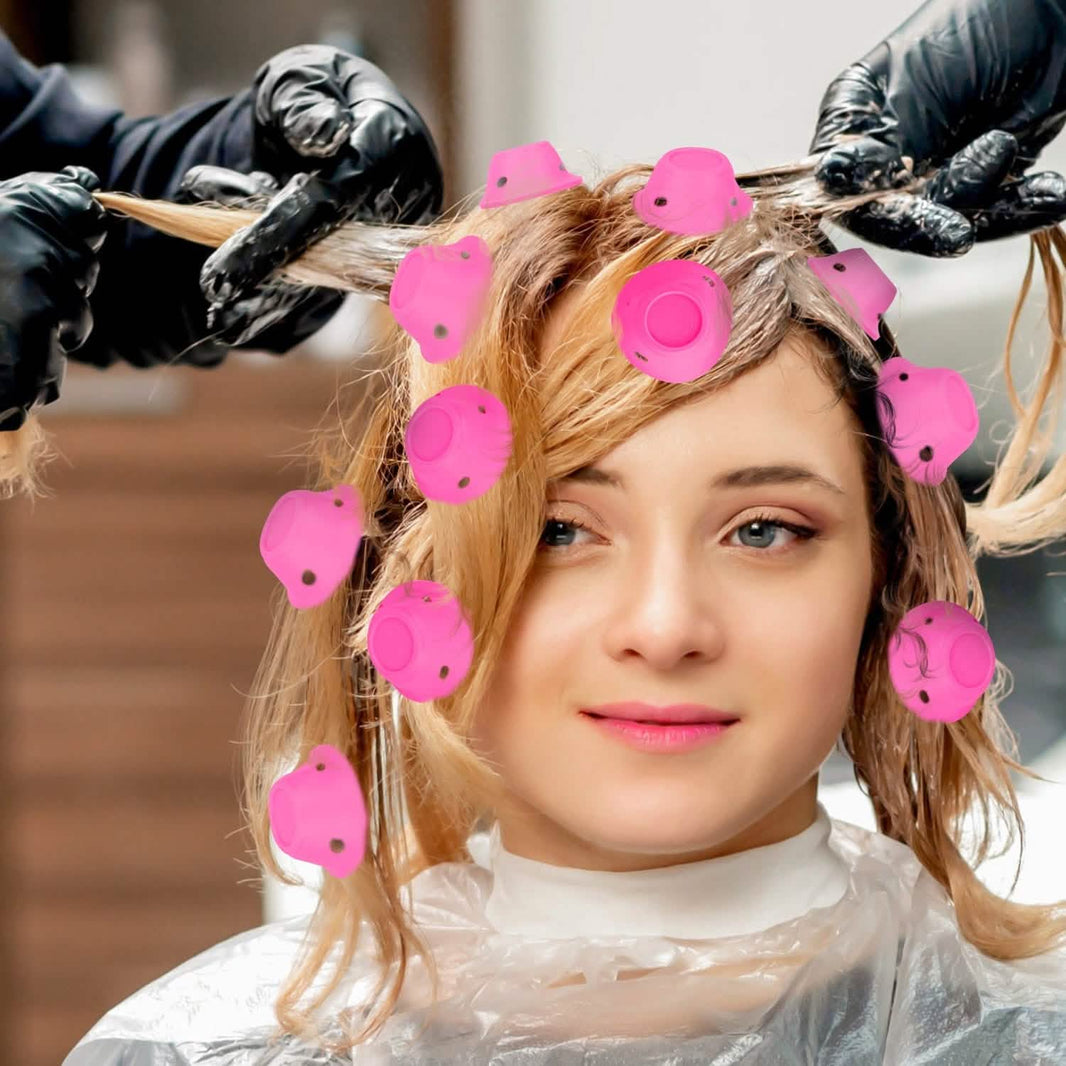 40-Piece: Silicon Hair Curler-40-Piece: Silicon Hair Curler