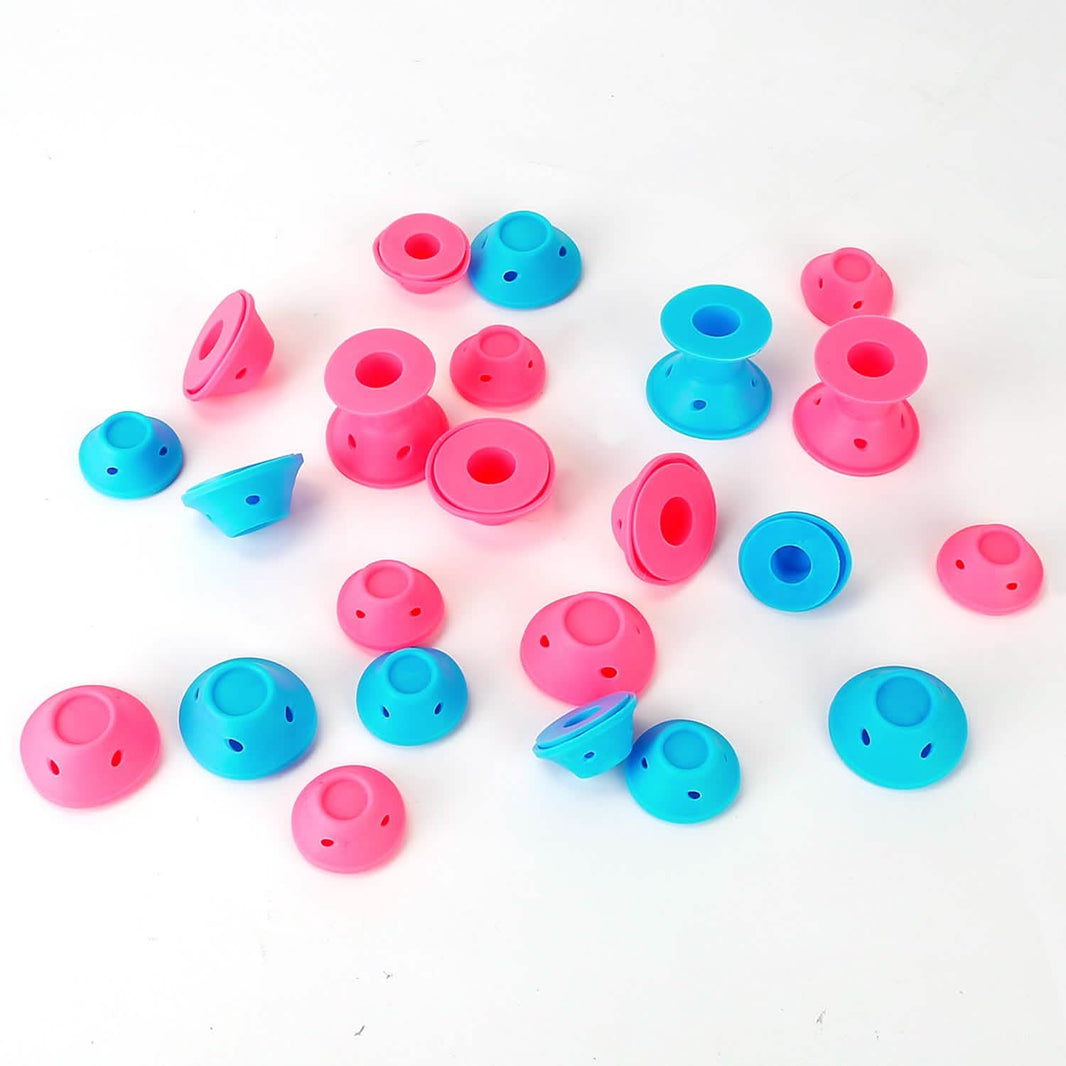 40-Piece: Silicon Hair Curler-40-Piece: Silicon Hair Curler