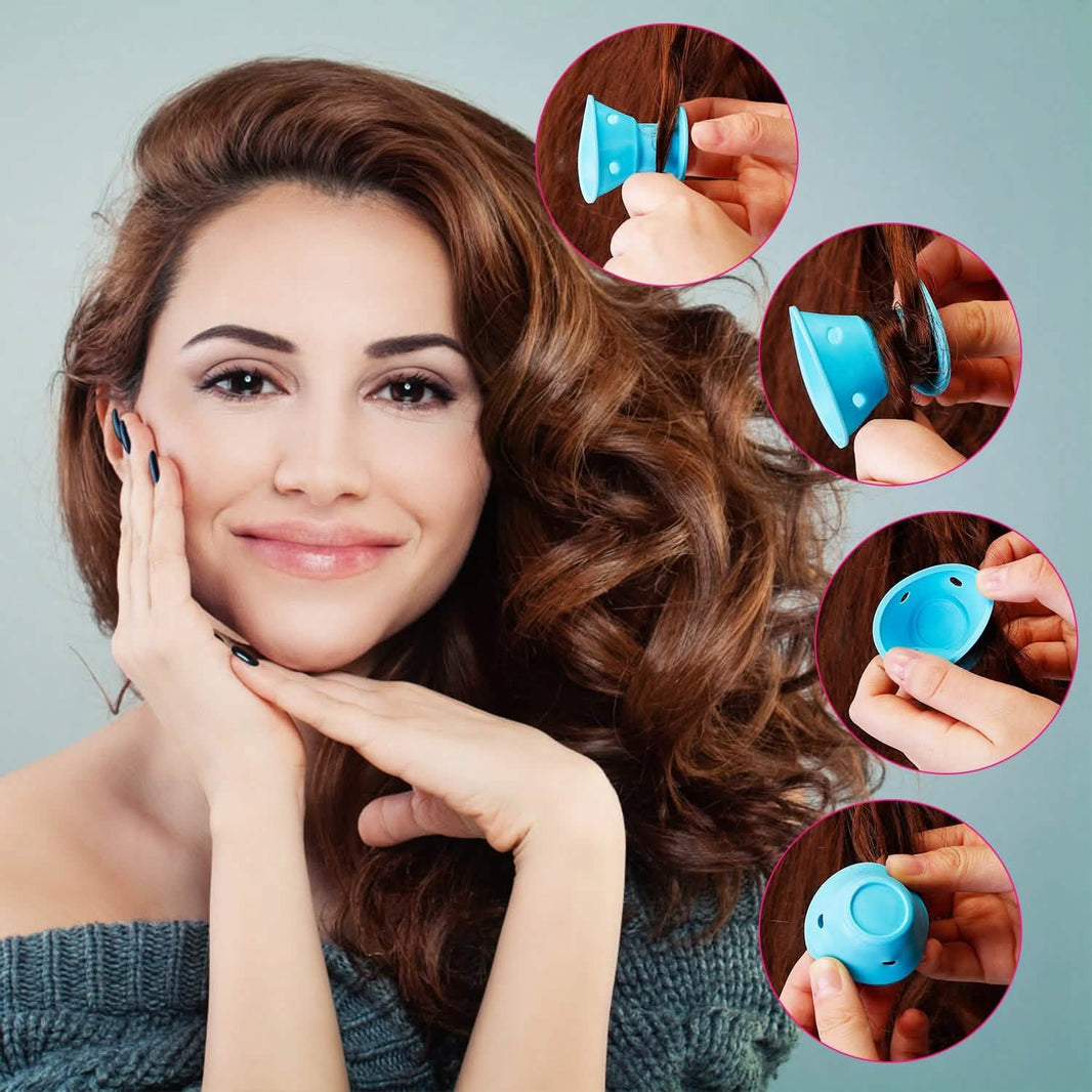 40-Piece: Silicon Hair Curler-40-Piece: Silicon Hair Curler