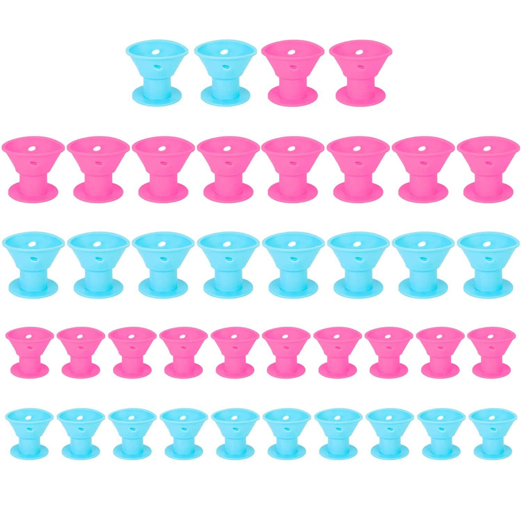 40-Piece: Silicon Hair Curler-40-Piece: Silicon Hair Curler